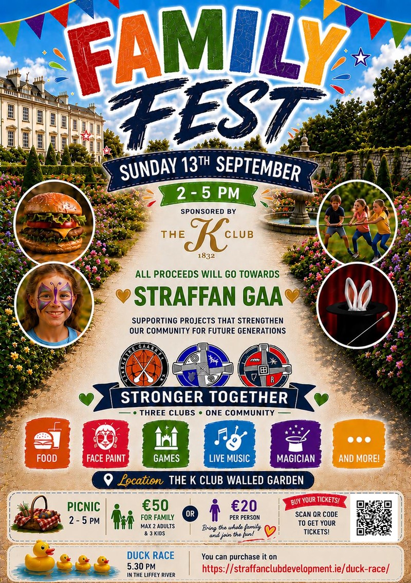 Straffan Family Fest Poster